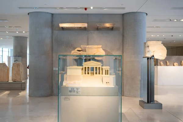 Athene Griekenland Dec 2019 Tentoonstelling Het Acropolis Museum Athene Griekenland — Stockfoto