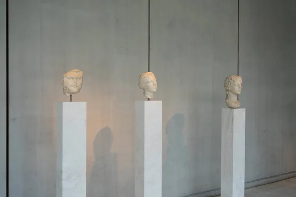 Ateny Grecja Grudzień 2019 Wystawa Muzeum Akropolu Atenach Grecja Europa — Zdjęcie stockowe