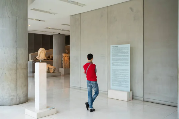 Athene Griekenland Dec 2019 Tentoonstelling Het Acropolis Museum Athene Griekenland — Stockfoto