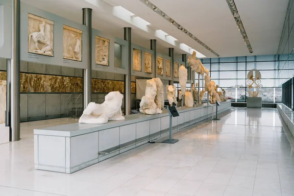 Athene Griekenland Dec 2019 Tentoonstelling Het Acropolis Museum Athene Griekenland — Stockfoto