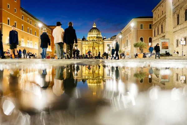 Roma Italia Dicembre 2019 Cattedrale San Pietro Roma Vaticano Italia — Foto Stock