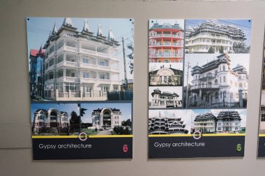 Bucharest, Romania - Dec 14, 2019: Exhibition in the Romanian Kitsch Museum (Bucharest)