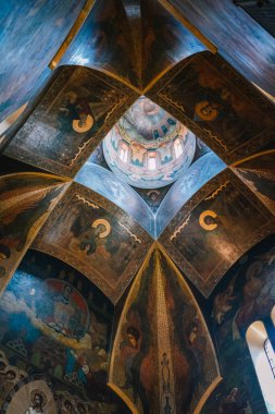 Bucharest, Romania - Dec 14, 2019: St. Nicholas Parish Selari (Biserica Sfantul Nicolae Selari) Bucharest, Romania. 