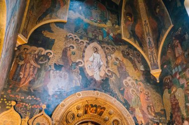 Bucharest, Romania - Dec 14, 2019: St. Nicholas Parish Selari (Biserica Sfantul Nicolae Selari) Bucharest, Romania. 