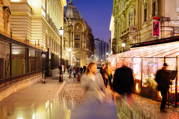 Bucharest Romania Dec 2019 Old Town Bucharest Old Town Part — Stockfoto