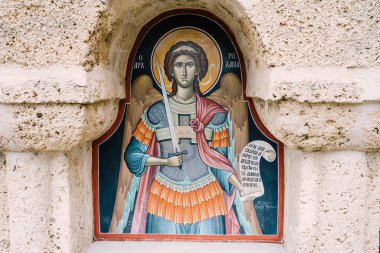 Meteora, Greece - Dec 19, 2019:Monastery of St Stephen, Meteora, UNESCO World Heritage Site