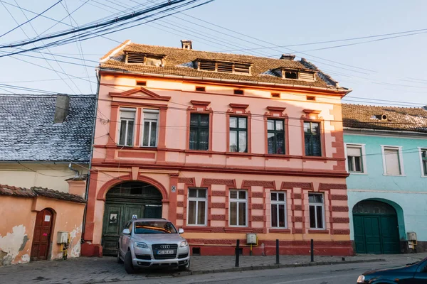 Sighisoara Rumania 2019 Ciudad Vieja Sighisoara Rumania —  Fotos de Stock