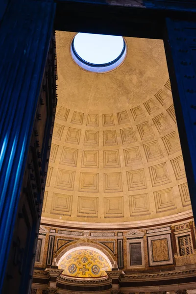 Rome Italië Dec 2019 Koepel Van Het Pantheon Rome Italië — Stockfoto