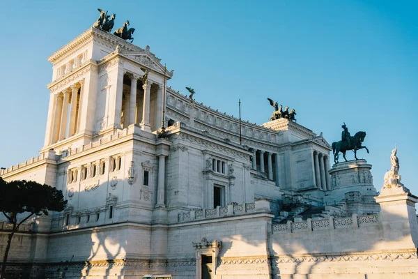 Rome Italy Dec 2019 Vittorio Emanuele Rome Italy — стокове фото