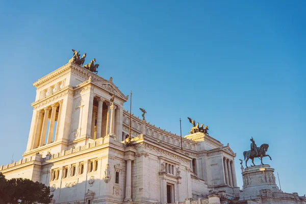 Rome Italië Dec 2019 Vittorio Emanuele Rome Italië — Stockfoto