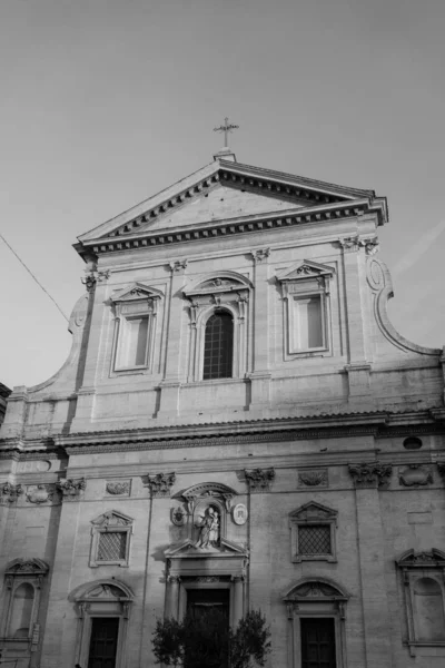 Рим Італія 2020 Італія Лаціо Рим Санта Марія Траспонтинській Церкві — стокове фото