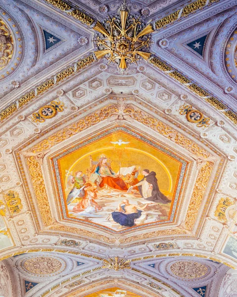 Rome Italië Jan 2020 Prachtige Plafondkunst Het Vaticaans Museum Rome — Stockfoto