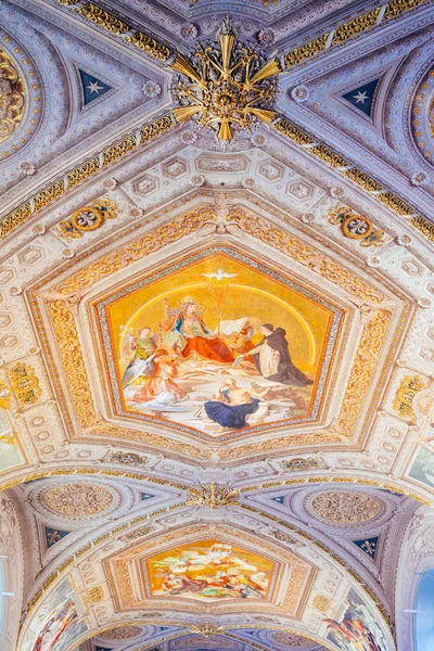 Rome Italy Jan 2020 Beautiful Ceiling Art Vatican Museum Rome — 스톡 사진