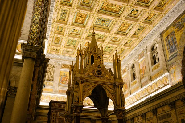 Rom Italien Jan 2020 Sankt Paulus Basilika Utanför Murarna Papale — Stockfoto