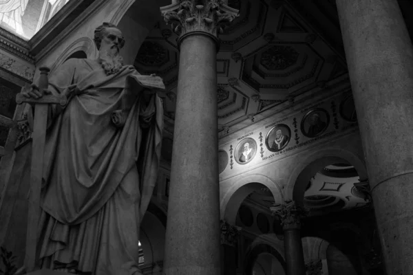 Roma Itália Janeiro 2020 Papa Francisco Mosaico Basílica São Paulo — Fotografia de Stock