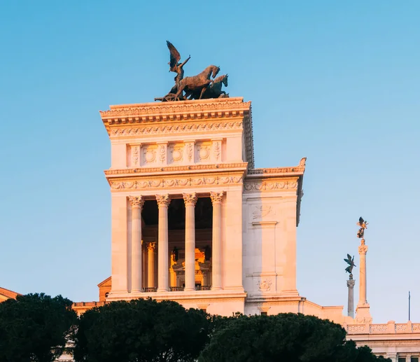 Rome Italië Januari 2020 Vittorio Emanuele Rome Italië — Stockfoto