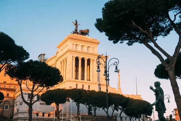 Roma Itália Janeiro 2020 Vittorio Emanuele Roma Itália — Fotografia de Stock