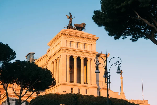 Rome Italië Januari 2020 Vittorio Emanuele Rome Italië — Stockfoto