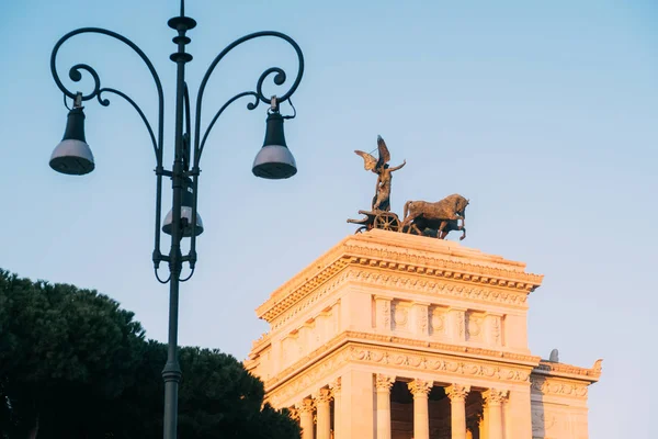 Rome Italië Januari 2020 Vittorio Emanuele Rome Italië — Stockfoto