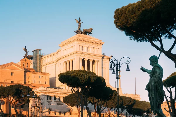 Rom Italien Jan 2020 Trajans Kolumn Unescos Världsarv Trajans Forum — Stockfoto