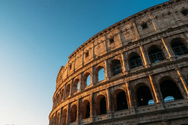 Roma Italia Jan 2020 Coliseo Roma Italia —  Fotos de Stock