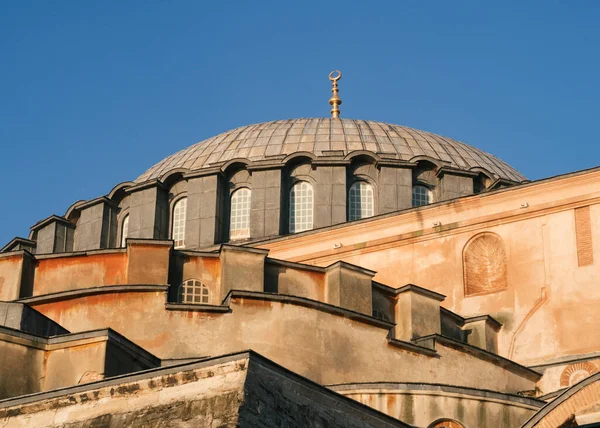 Istambul Turquia Janeiro 2020 Mesquita Hagia Sophia Praça Sultanahmet Istambul — Fotografia de Stock