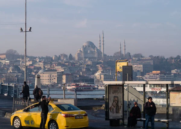 Estambul Turquía Enero 2020 Mezquita Suleymaniye Una Mezquita Imperial Otomana — Foto de Stock