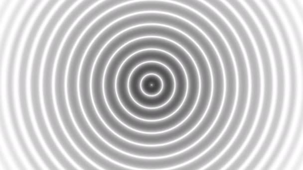 Abstracte Achtergrond Met Cirkels Loopbeelden — Stockvideo