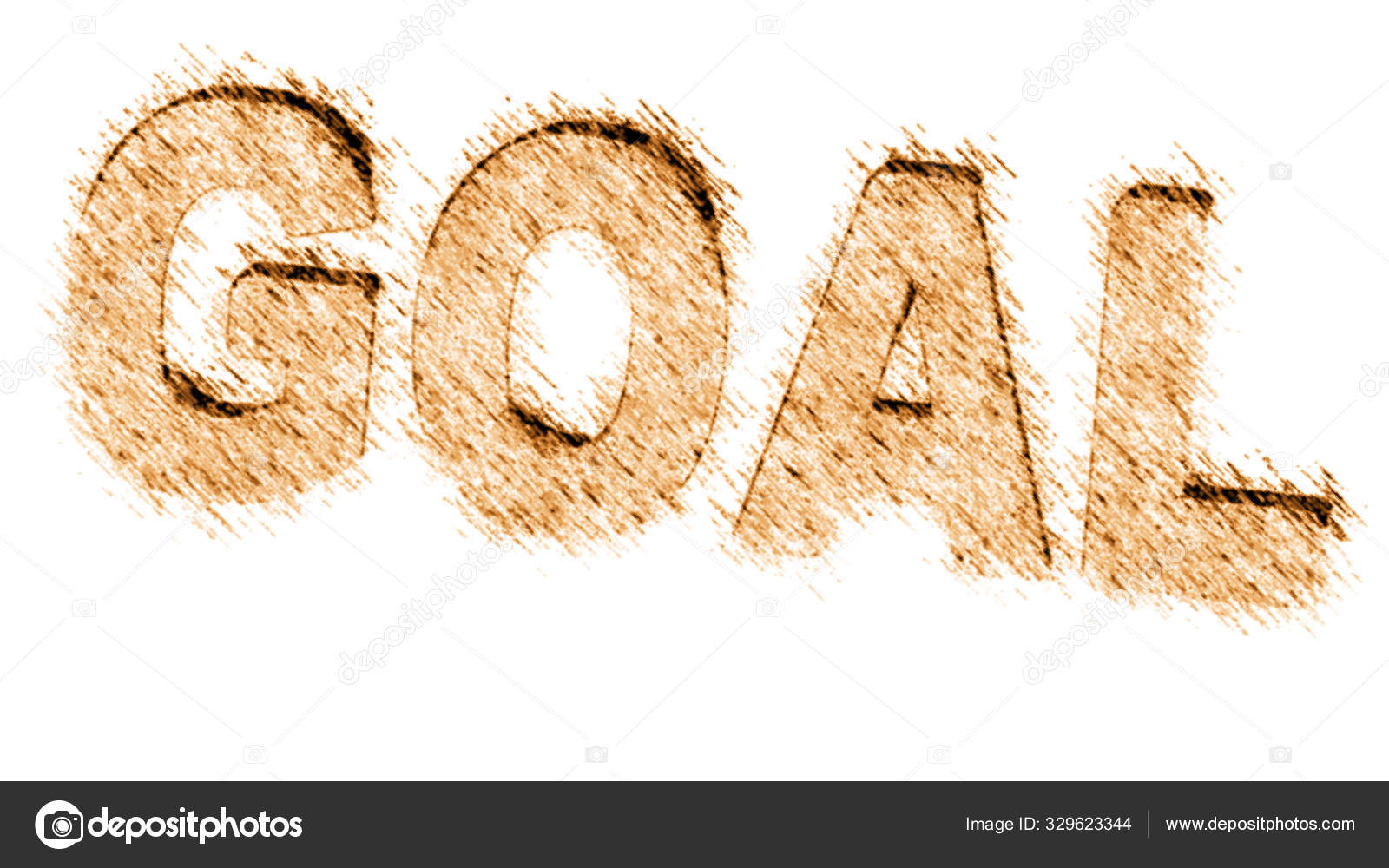 Goal White Background Illustration Stock Photo by ©PirenX 329623344