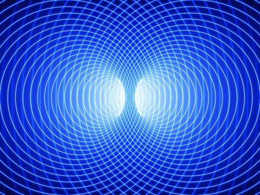 Linear colored abstract background. Illustration.