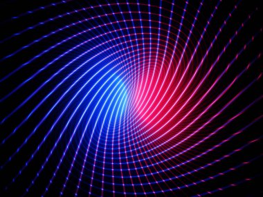 Linear colored abstract background. Illustration.