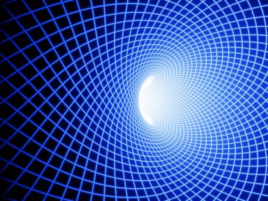 Linear colored abstract background. Illustration.