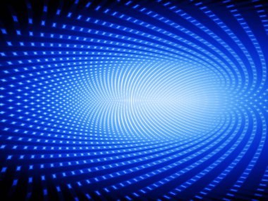 Dotted colored abstract background. Illustration.