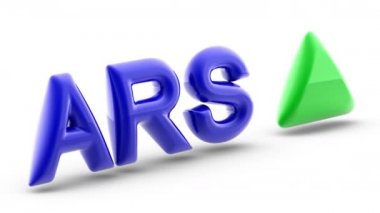 Beyaz arka planda peso işareti. İndeksleyin. 3d Görüntü.