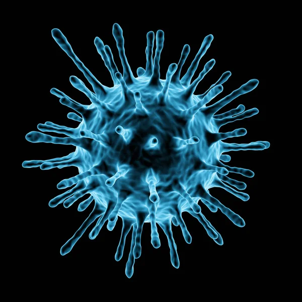 ウイルスは 生物の生きた細胞内でのみ複製される小さな感染剤です ウイルスは動物や植物から微生物まで あらゆる種類の生命体に感染する可能性があります 3Dイラスト — ストック写真