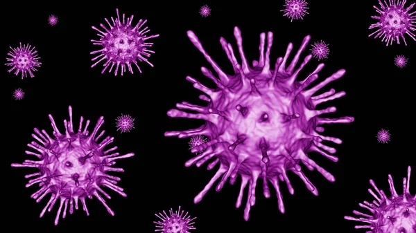 Virus Piccolo Agente Infettivo Che Replica Solo All Interno Delle — Foto Stock