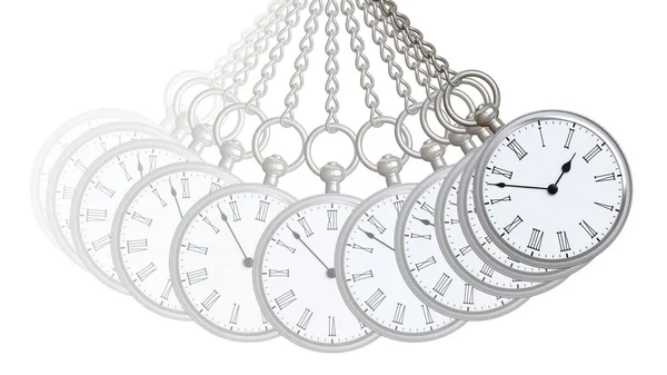 Zakhorloge Witte Achtergrond Illustratie — Stockfoto