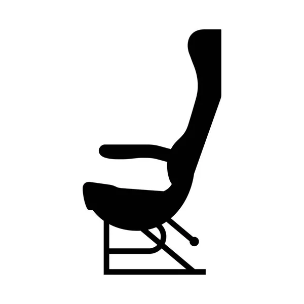 Asiento de la línea aérea (posición vertical) ) — Archivo Imágenes Vectoriales