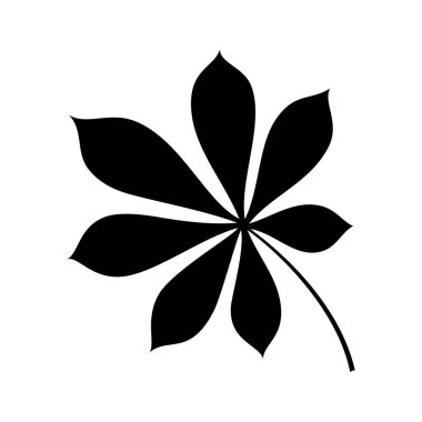 Kestane yaprak, gölge resim