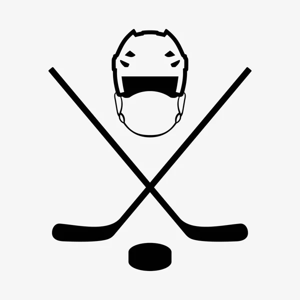 Σύμβολο του χόκεϊ επί πάγου — Διανυσματικό Αρχείο