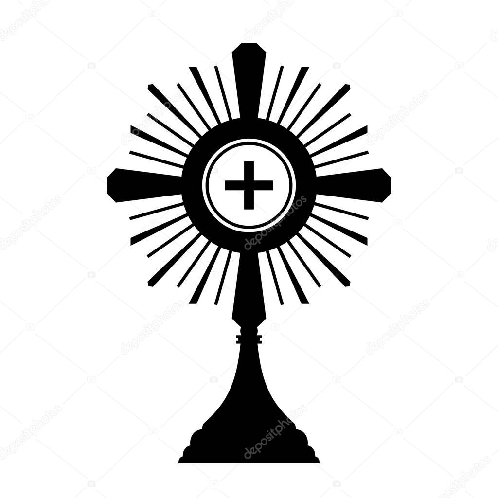 Monstrance, shade picture
