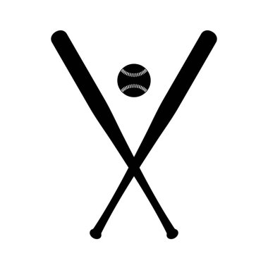 Beyzbol sembolü, gölge resim
