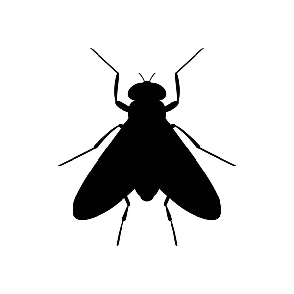 Fly, shade picture — Stock Vector