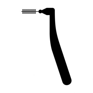 İnterdental fırça, gölge resim