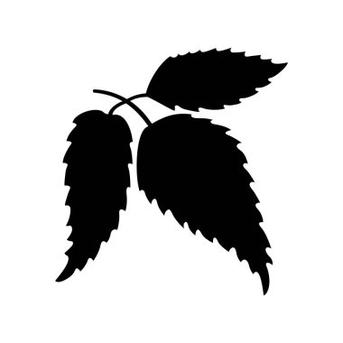 Yaprakları ile küçük dal