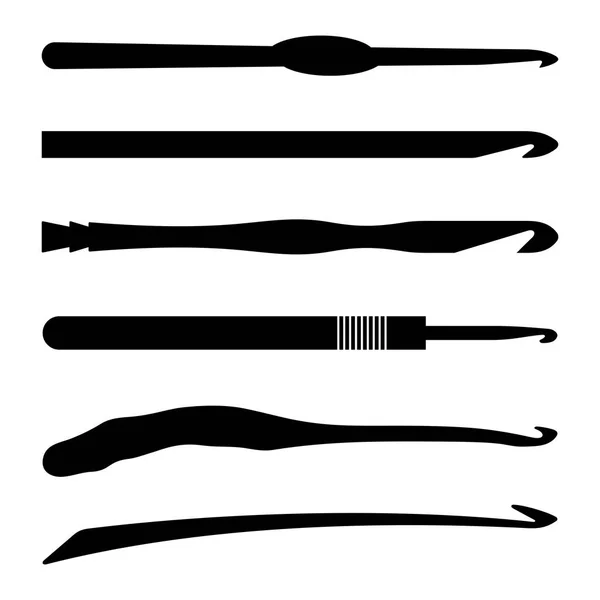 Набор крючков для крючков — стоковый вектор