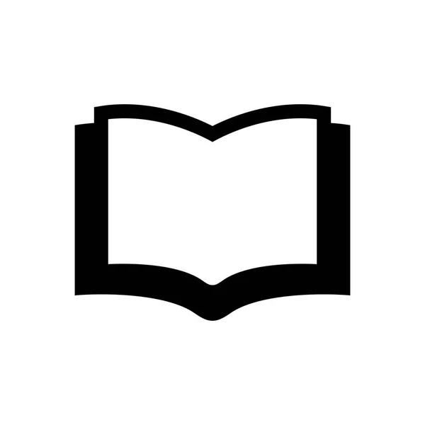 Otevřít ikonu knihy — Stockový vektor