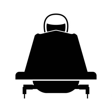 Sembol, gölge resmi yarış kızağı