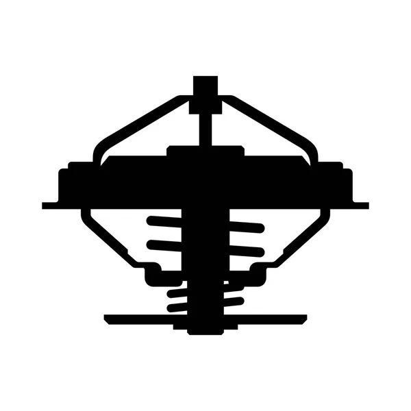 Termostat samochodowy, odcień obrazu — Wektor stockowy