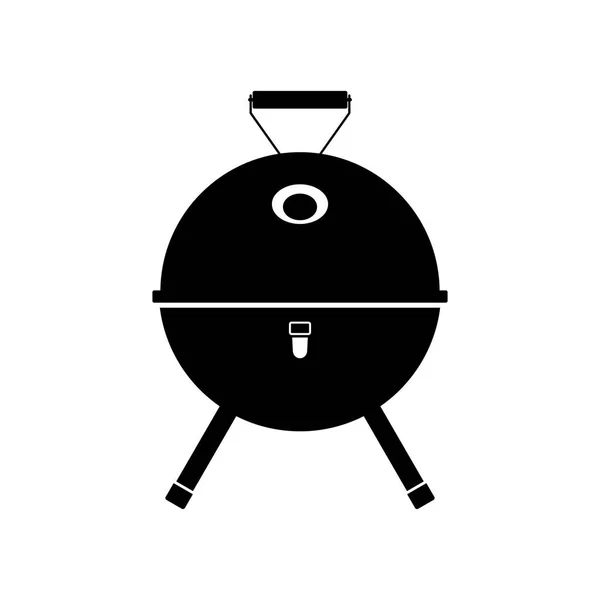 Wasserkocher Grill — Stockvektor